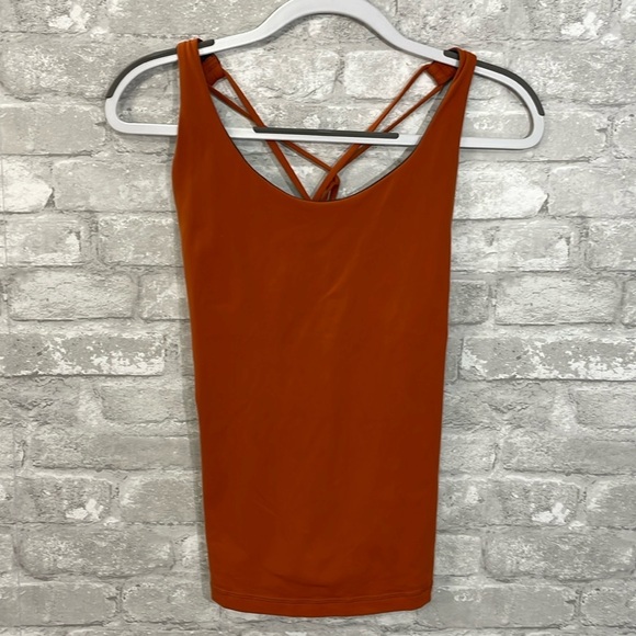 PrAna Burnt Orange Tank Top - Picture 1 of 5